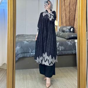 SET TUNIK LAIKA SET TUNIK KEKINIAN SET TUNIK BUSUI TERBARU