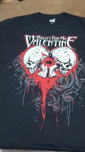 Kaos Bullet For My Valentine rock band metal distro pria