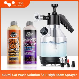 HELLOLEIBOO | High Foaming Car and Motorcycle Cleaner Wax
