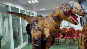 Pakaian Boneka Kartun Lucu Halloween Zirafah Baju Kembung Separuh Badan Binatang Kartun Pakaian Kembung