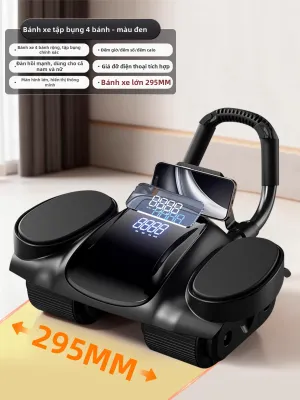 Máy Tập Bụng Tự Đẩy Lại Bốn Bánh