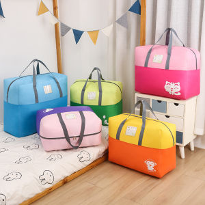 Childrens Three-Piece Set Duvet Cover Storage Bag Waterproof Moisture-Proof Handheld Luggage Bag Kindergarten Bedding Bag