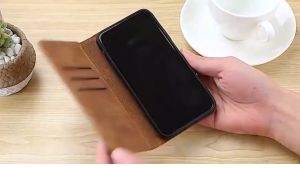 Flip Case Pola Samsung A55 - A35 - A25 - A15 5G / 4G - A16 - A06 Premium Leather Flip Retro Case Magnetic