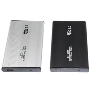 2.5 Inch USB3.0 SATA Hard Drive Enclosure Portable External HDD SSD Storage Case for Laptop Notebook PC Fast Data Transmission