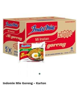 indomie goreng murah 1 dus isi 40 pcs