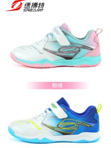 Children's Table Tennis Sports Shoes: Breathable Mesh Upper & Anti-Slip Training Footwear