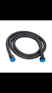 New for 1.5/2M Black/Silver Flexible Shower Hose Steel Zinc Steel Long Bathroom Shower Pipe Extension Bathroom Shower Hose