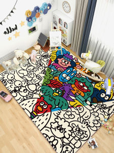 Childrens Carpet Reading Area Computer Chair Non Slip Floor Mat Study Desk Study Table Bedroom Living Room Bedside Mat