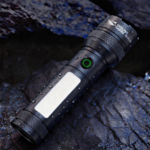 SMILING SHARK | Bright Charging Tactical Durable Long-life Flashlight