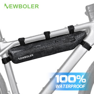 1.5L Bicycle Bag Top Tube Bag Bottom Tube Bag Large Capacity 100% Waterproof MTB Road Bike Triangle Pannier Front Cycling Bags