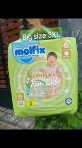 Tã Quần Molfix Thiên nhiên XXXL22+6 miếng