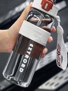 Cốc Nước Thể Thao Bằng Nhựa Di Động Chịu Nhiệt Độ Cao 800ml Cốc Trà Học Sinh Đi Học Chuyên Dụng Cốc Đựng Nước Thể Thao