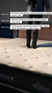 [HARGA DIRECT KILANG] BETTY FURNITURE Lienca Carina 13 Inches Spinecare Support Series Bonnel Spring High Density Foam Mattress