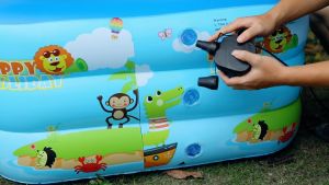 (BISA COD) kolam renang anak jumbo petak karet bahan tebal 2.1M kolam renang anak besar murah Inflatable Swimming Pool For Kids ukuranbesar