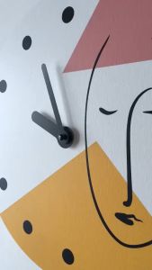 JAM DINDING QUARTZ MODERN MINIMALIS ELEGAN HIASAN DINDING AET76