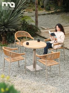 MEIQI | Outdoor Water-resistant and Sunproof Commercial Table and Chair Set