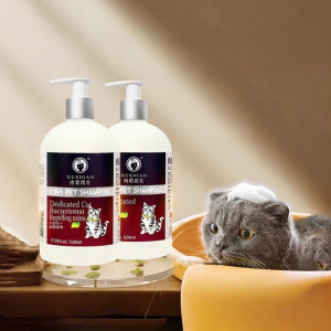 XUEDIAO | Antibacterial and Mite-Resistant Cat Bathing Shampoo 520ml