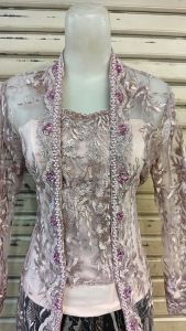 Kebaya Kutubaru Modern Wisuda Lengan Panjang