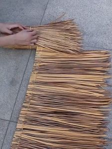 【ราคาขายส่ง】HOCO ฟางปลอม 50*300cm หลังคาหญ้าเทียม สารหน่วงไฟ กันน้ำ ขนาด แผงจําลองฟางหลังคา สําหรับตกแต่งหลังคาฟาร์มเห็ดหรือรีสอร์ทแต่งคาเฟ