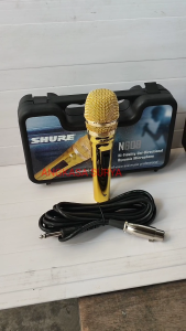 MIC KABEL SH N609  / N 609 ADA SWITCH  ON OFF KOPER PLASTIK