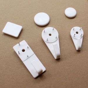 Móc Treo Tường Lớn Không Để Lại Dấu Vết Có Nắp Đậy Không Cần Khoan Móc Treo Quần Áo Bằng Gỗ Không Cần Máy Khoan Móc Treo Tường