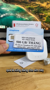 ( KHÔNG GIỚI HẠN ) Sim 5G VINAPHONE U1500 DATA TỐC ĐỘ CAO 17GB/NGÀY = 500GB/THÁNG CHUYÊN DÙNG CHO THIẾT BỊ PHÁT WIFI LIVETREAM - SÓN VINAPHONE PHỦ SÓNG TOÀN QUỐC . FREESHIP - CHƯA KÍCH HOẠT.