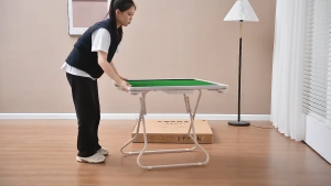 SG Zen Suede Mahjong Table 2 Color - Wooden Foldable Unique | Durable