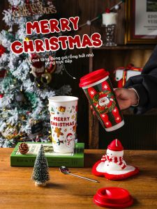 SHELI | Attractive Ceramic Travel Mug with Lid