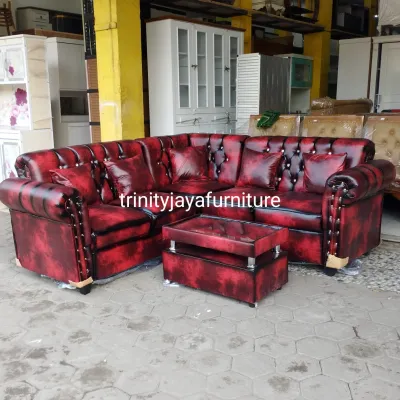 Sofa Sudut L Wosh/trinityjayafurniture