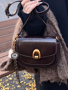 Túi Đeo Vai Đơn Thời Trang Thường Ngày Phong Cách Mới Mùa Đông 2025 Túi Đeo Vai Đơn Giản Đa Năng Cho Nữ Túi Đeo Chéo Mềm