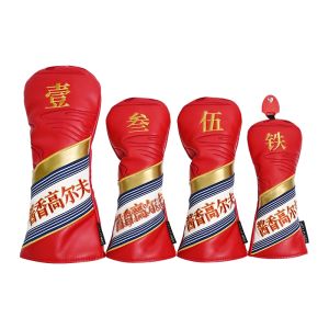 B·C·GOLF | Embroidered Waterproof PU Wood Club Cover