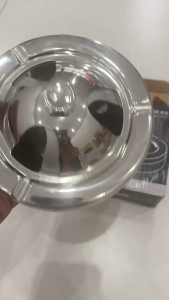 Gạt tàn inox nắp xoay cao cấp