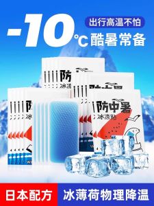 Travel Fantastic Bag Must-Have Product Cooling Ice Compress Heatstroke Prevention Summer Military Training Cooling Plaster Going out Beach Travel Good Things