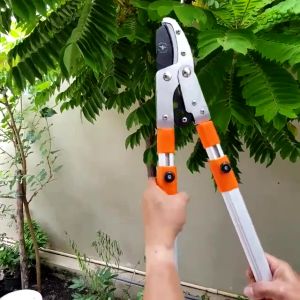 กรรไกรตัดกิ่ง กรรไกร ตัดแต่งกิ่งไม้ ด้ามปรับยาวได้ ใบมีด คีมตัดกิ่งไม้ กรรไกรตัดกิ่ง ตัดกิ่งไม้ ด้ามยาว ปรับความยาว68-106cm ใบมีดคม กรรไกรขนาดใหญ่ยืดไสลด์ ใบมีดคม อุปกรณ์ทำสวน อุปกรณ์ช่าง