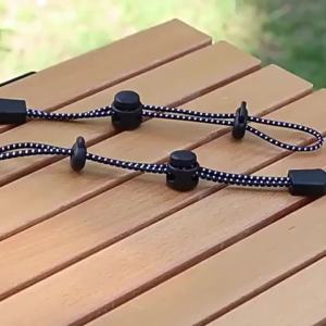 Backpack Bungee Cords with BuckleOutdoor Hiking Hook/Pole/Fixed Elasti Rope BuckleBinding Elastic Cord