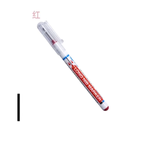10PCS Long Head Deep Hole Marker Pens Waterproof Construction Markers Marking Tool Permanent Marker