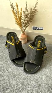 Sandal Pria Alope H 15 Sandal Slide kasual Pria Dewasa 39-43 Kulit
