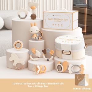 ZSVIP | Soothing & Entertaining Baby Teether Rattle