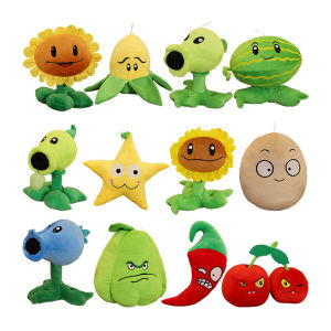 ZEEMIN Halloween Christmas Plants Vs. Zombies Plush Game Plushie
