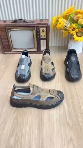 Sendal cowok keren 2025 sepatu keren cowok sepatu slip on pria Sandal Gunung Pria Sepatu pria dewasa terbaru 2025 Sepatu sandal pria dewasa