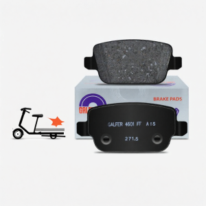 Compatible With Mondeo Freelander 2 S80 Rear Brake Pads