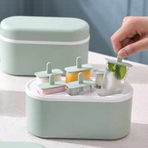 Food Grade Silicone Ice Cream Making Mold for Home Use Childrens Ice Cream Making Tool for Making Ice Blocks And Ice Cubes