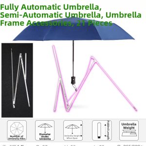MUHUALAN | Automatic Folding Umbrella Parts