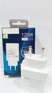 Batok Adapter VVO V23 5G 120W Quick Charge Support Fast Charging Adaptor