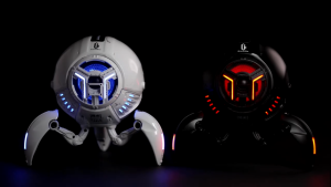 Gravastar Mars Pro Bluetooth 5.0 Speaker: Zinc Alloy Shell Handmade Design Audiophile Sound 6 RGB Lights TWS Pairing 15-Hour Battery