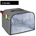 Ninja Foodi Grill Air Fryer Hood Vải Oxford Chống Thấm Nước Bền Bỉ Vỏ Bọc Chống Bụi Có Túi Đựng Đồ Cho Máy Nướng Bánh Mì Nhà Bếp. 