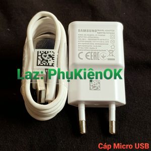 Bộ sạc điện thoại SAMSUNG A01 A01Core A02 A03 A03Core A6 A6+ A7 (2018) A10 A10s M01 M02 M10... Cáp Micro USB