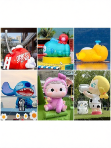 Mô Hình Phao Bơi Lớn Sáng Bóng