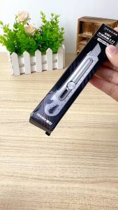 JIANTAI Multifunctional Utility Knife 6 in 1 Stainless Steel Stationery All Purpose Cutter Bottle Tin Opener Screw Ruler