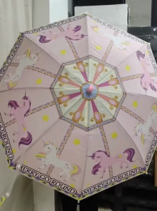 Kids Umbrella - Cute Designs Portable Umbrella for Girls and Boys- Lightweight and Durable